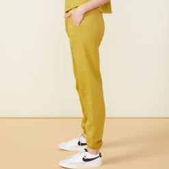 MONROW 90's Classic Joggers GOLDENOLIVE Store